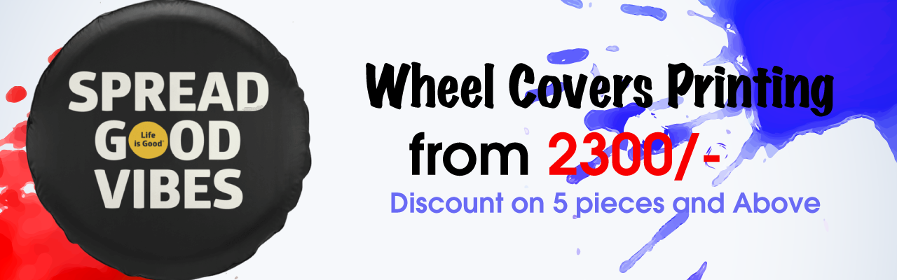 Wheel cover printing